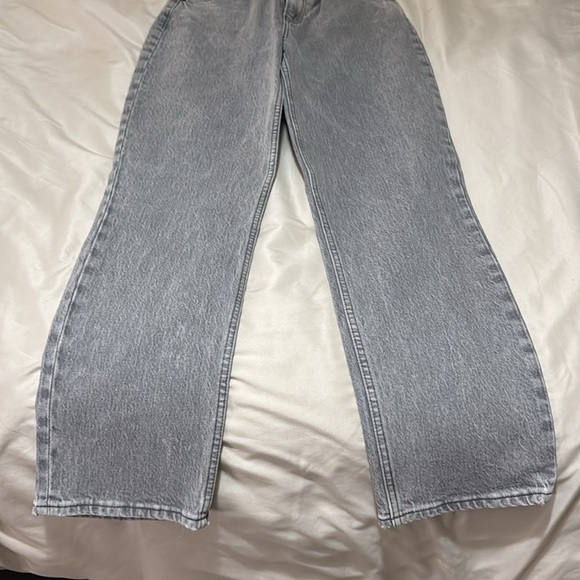 Abercrombie & Fitch curve love ultra high rise 90’a straight jean - Picture 9 of 12